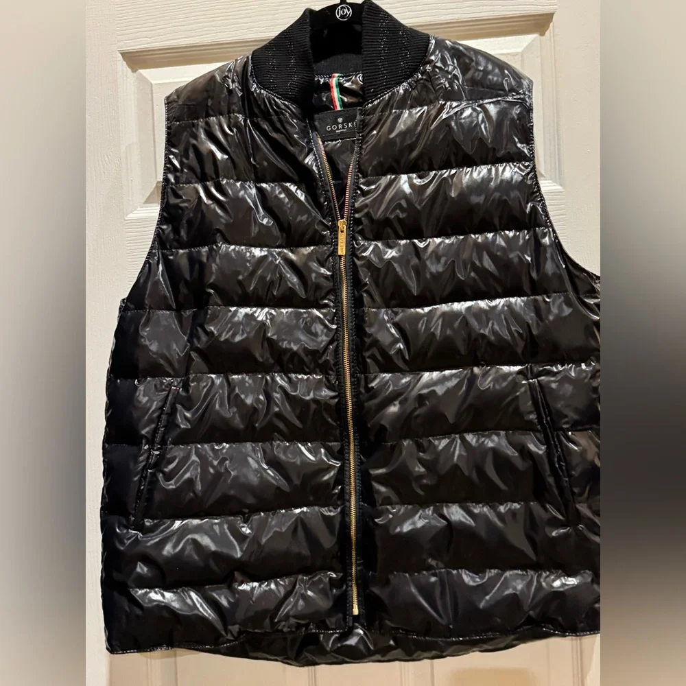 GORSKI Apres Ski Montreal Parka Coat Fur Trim Hood  Goose Down Detachable Vest - Picture 7 of 16